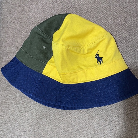 Mens POLO RL Color Block Bucket Hat - Picture 7 of 9